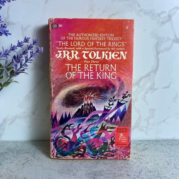 VTG The Return of the King J.R.R. Tolkien Paperback Book Lord Rings Fantasy 70s - Picture 9 of 9